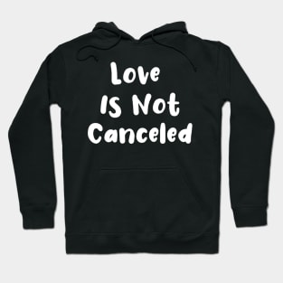 love is not cancelled love 2021 valentine day funny gift love day love is not cancelled love 2021 valentine day funny gift love day love is not cancelled love 2021 valentine day funny gift love day Hoodie